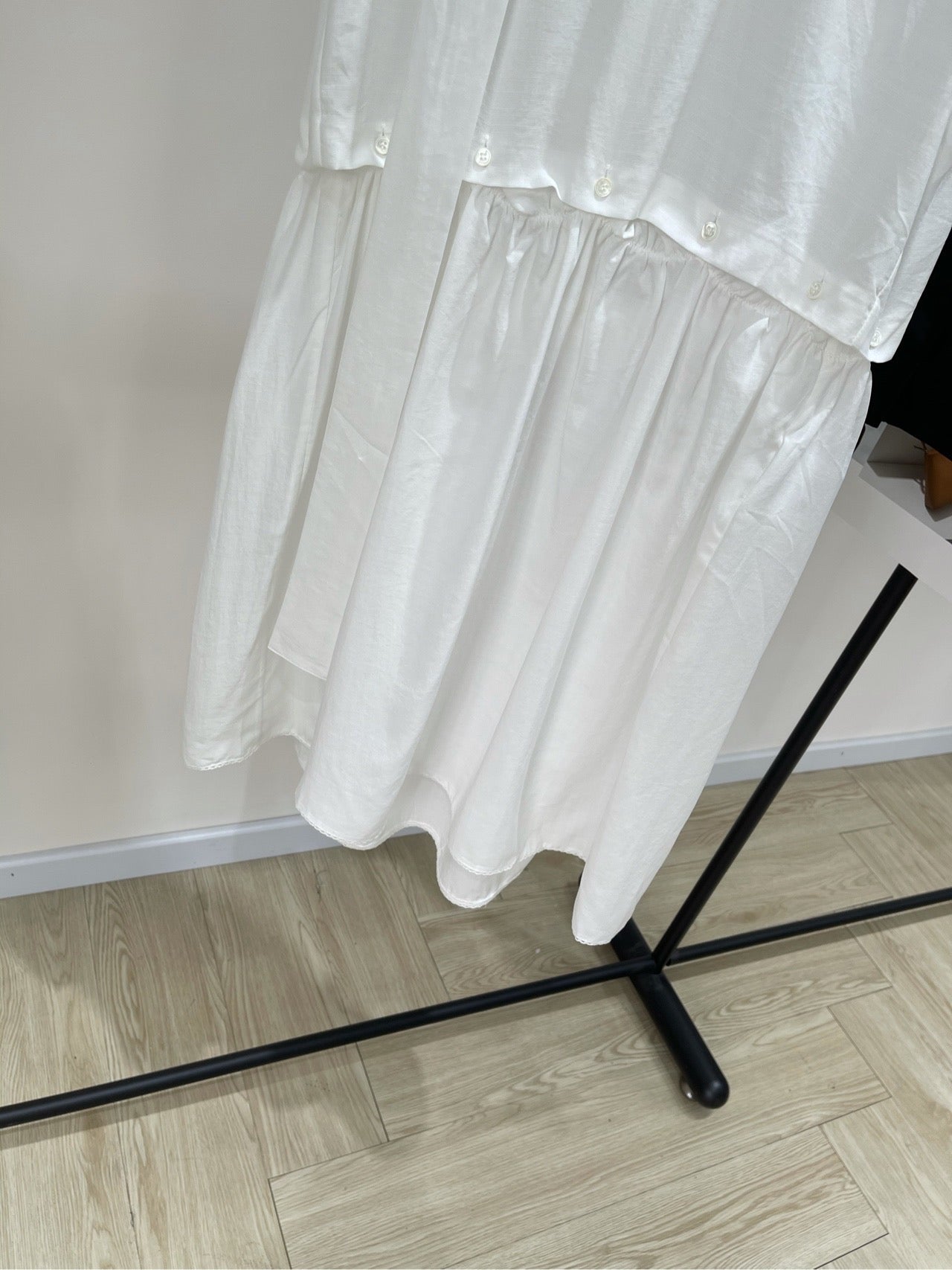 MU 2025 new ribbon vest dress