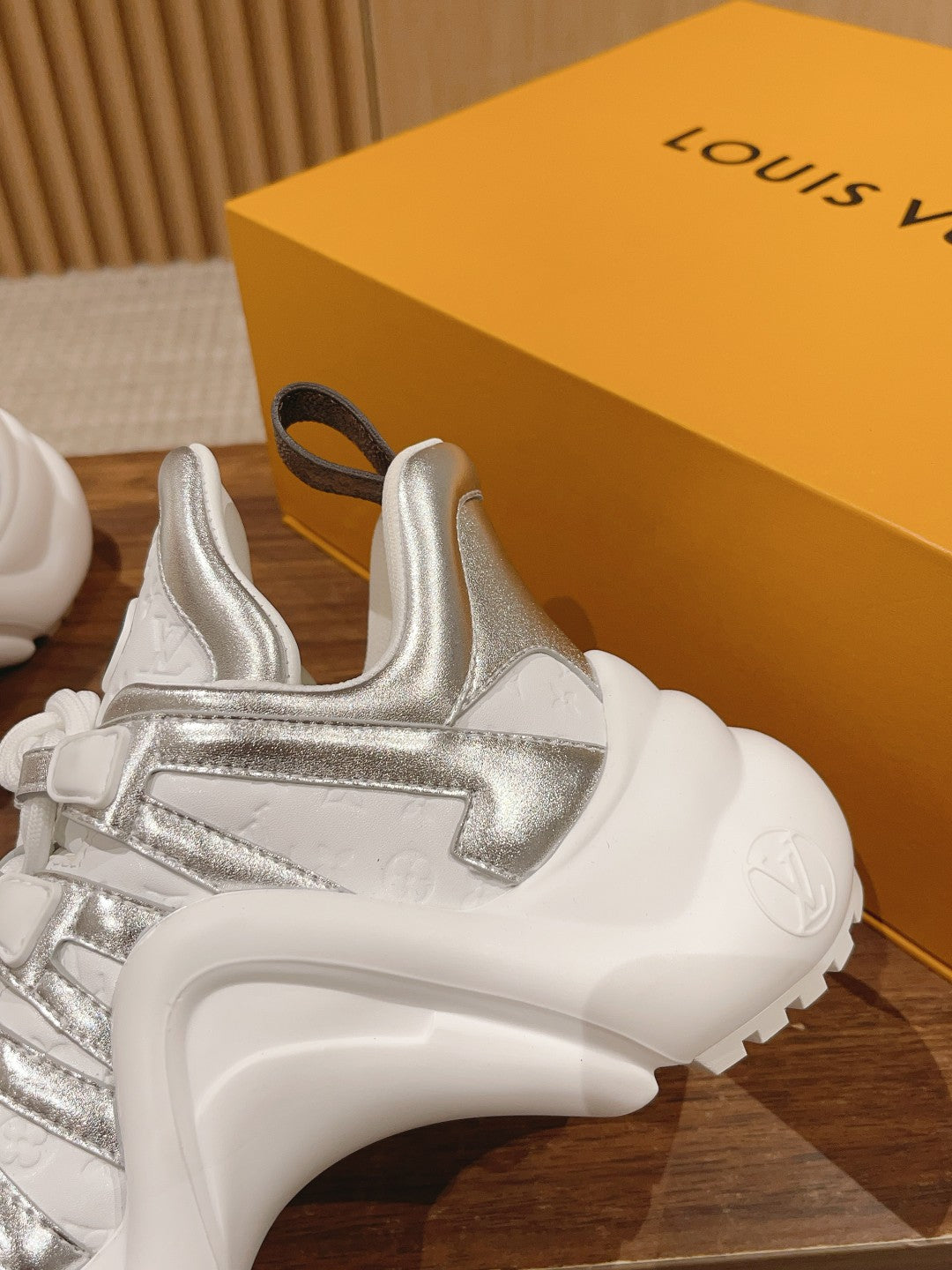 L Denim series new color matching dad shoes