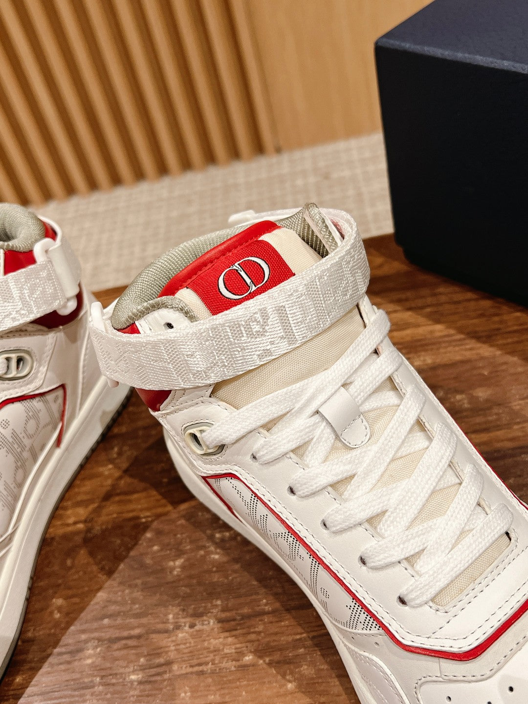 Jacquard embroidery high and low top casual sneakers