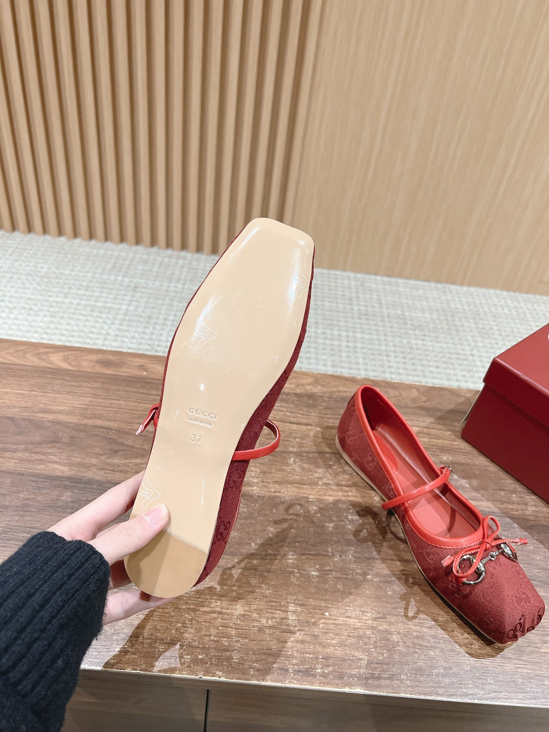𝐆𝐮u Ballerinas „Early Spring Resort Series“ mit Horsebit