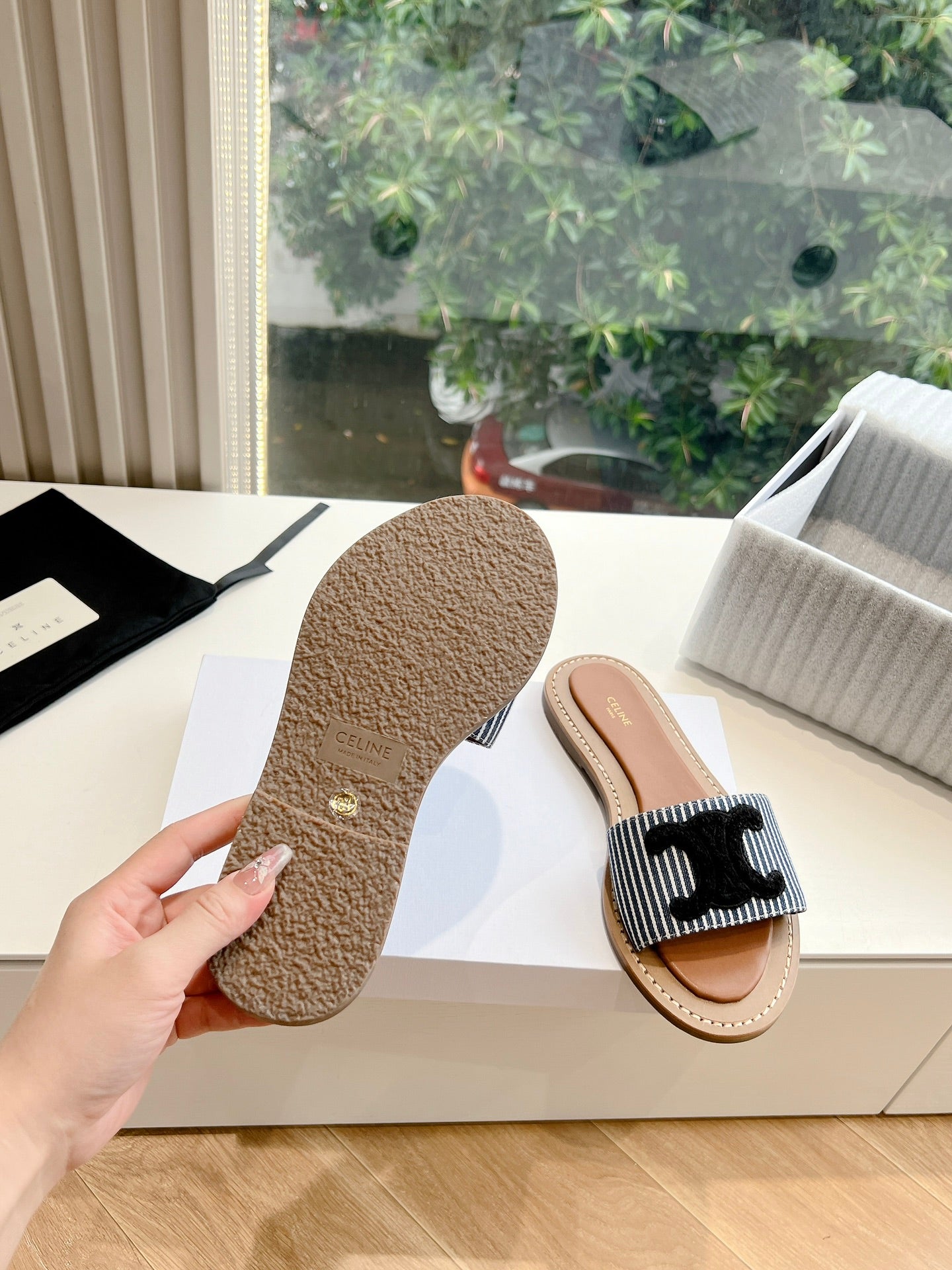 CE new spring and summer slippers