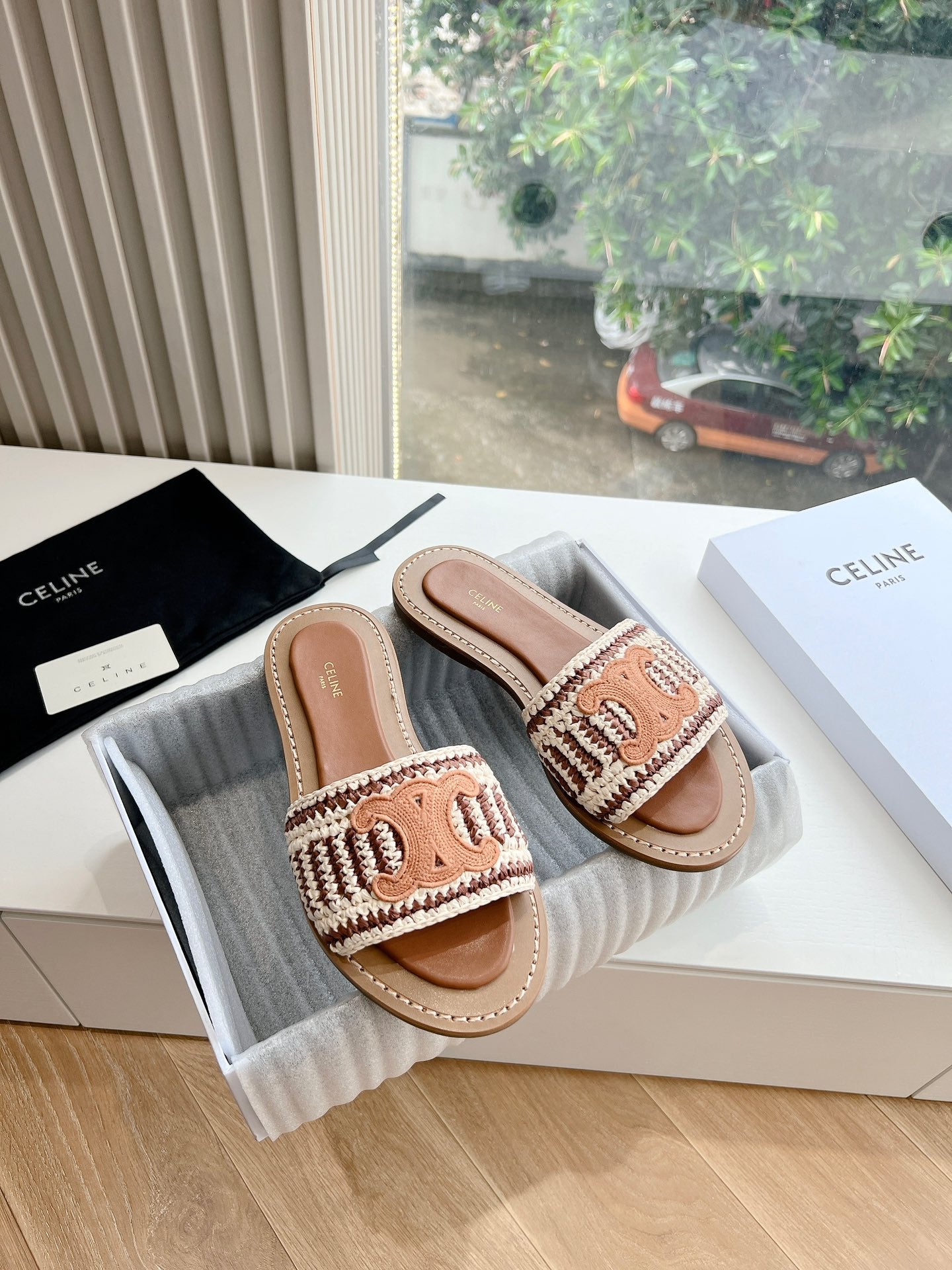 CE new spring and summer slippers