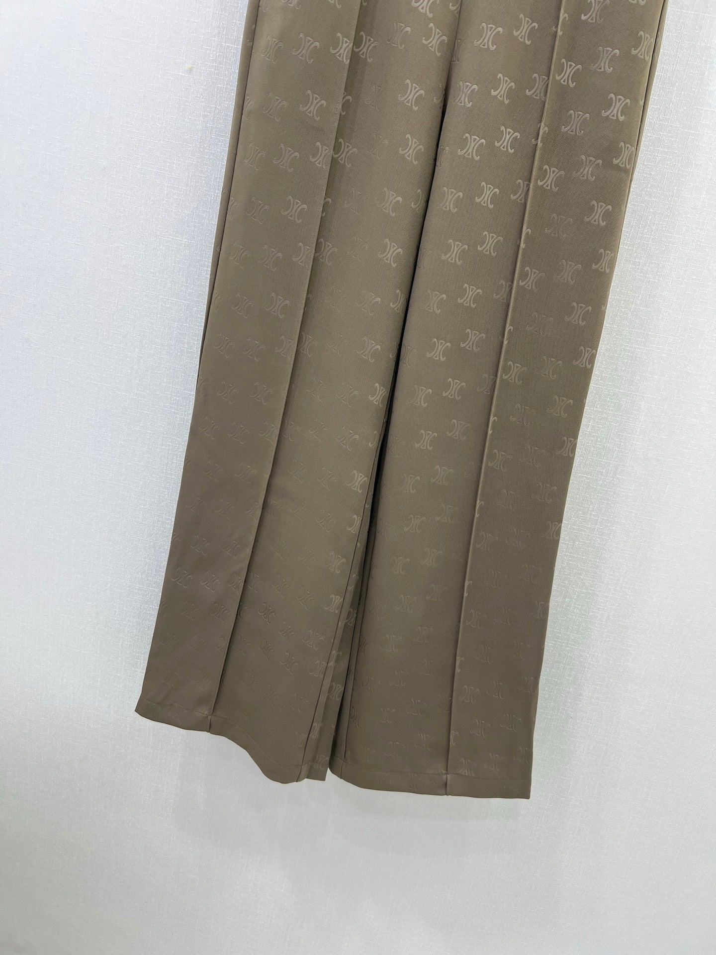 CE 25ss lettering print wide-leg pants