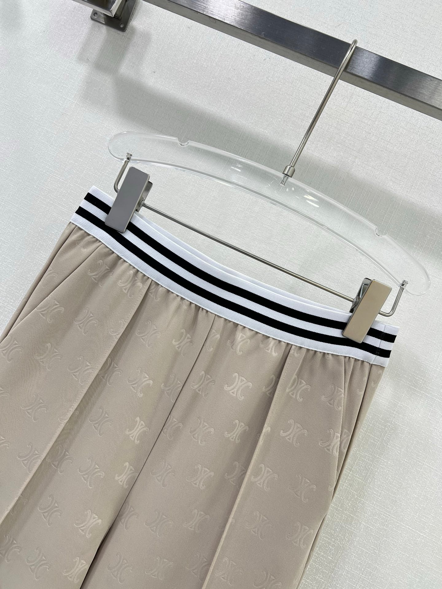 CE 25ss lettering print wide-leg pants