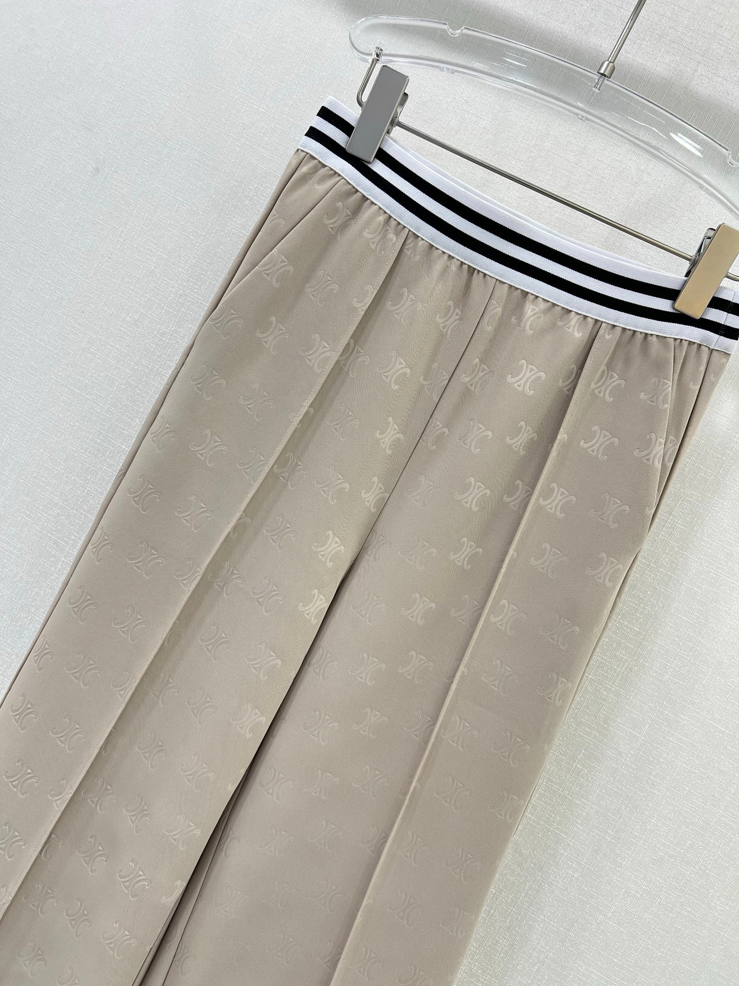 CE 25ss lettering print wide-leg pants