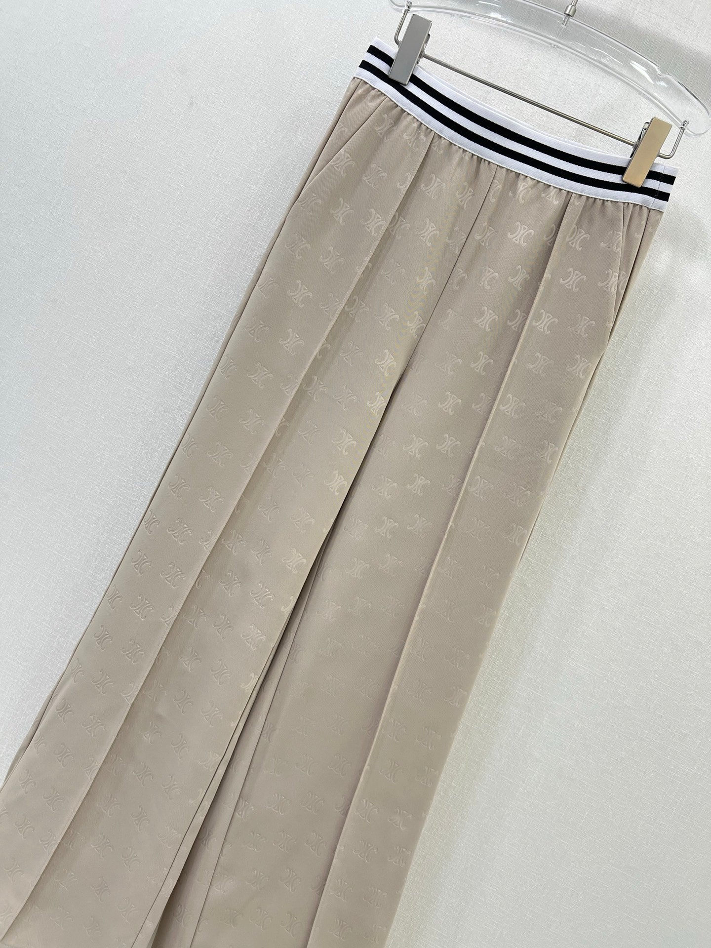 CE 25ss lettering print wide-leg pants