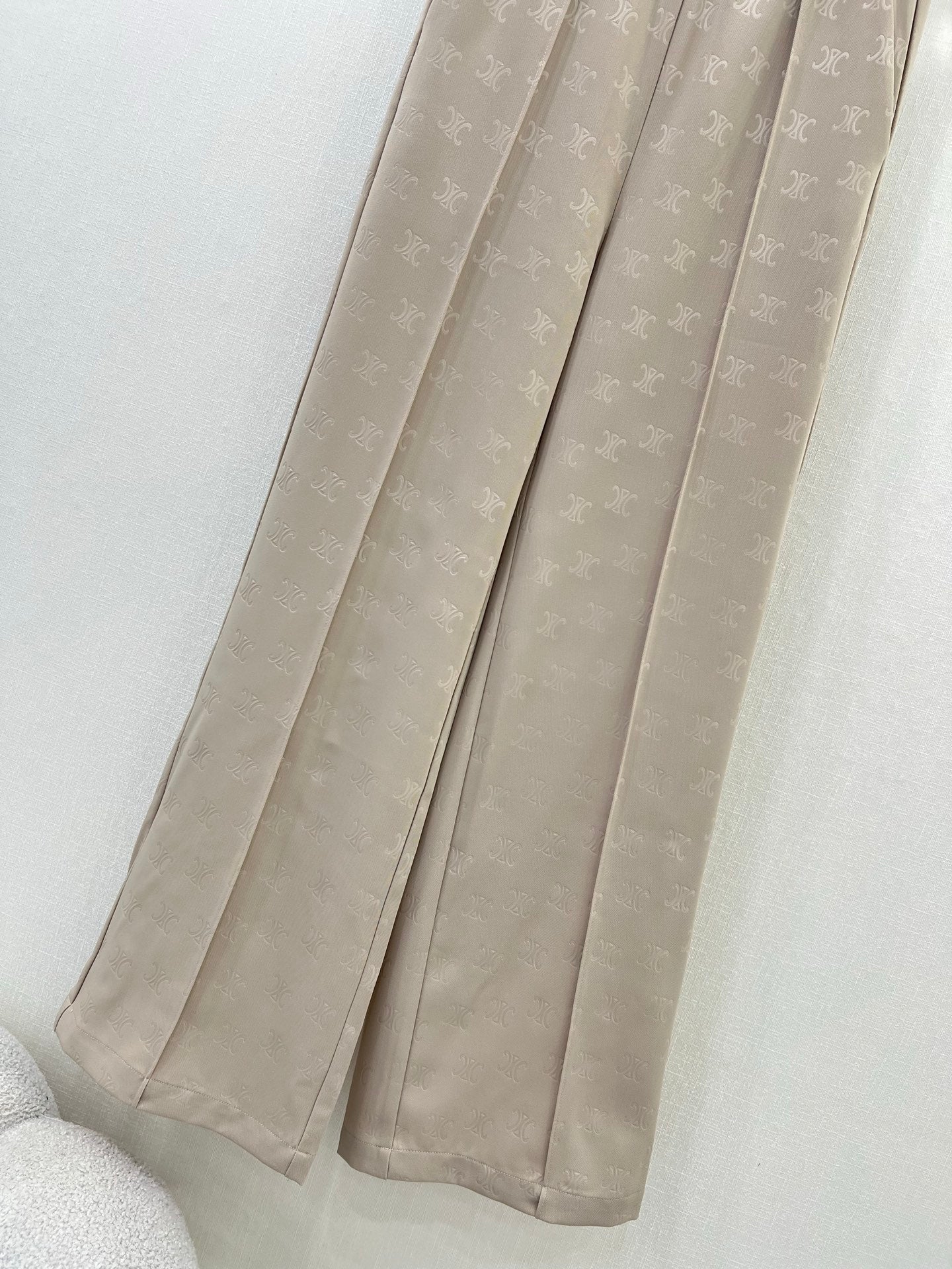 CE 25ss lettering print wide-leg pants