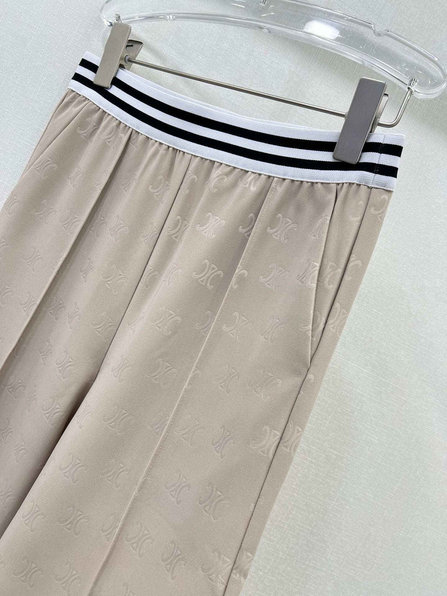 CE 25ss lettering print wide-leg pants