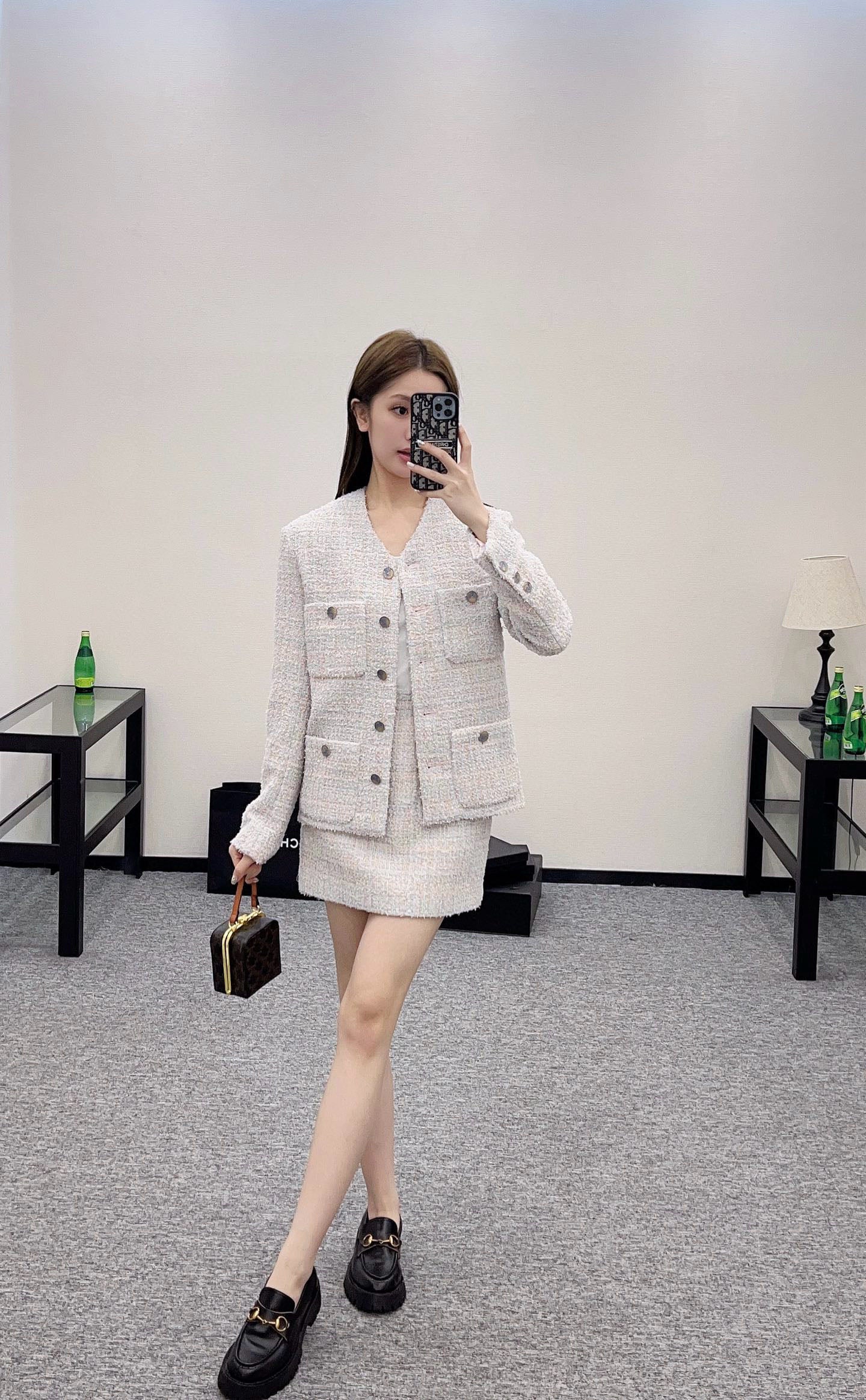 CH 25 new tweed dress jacket