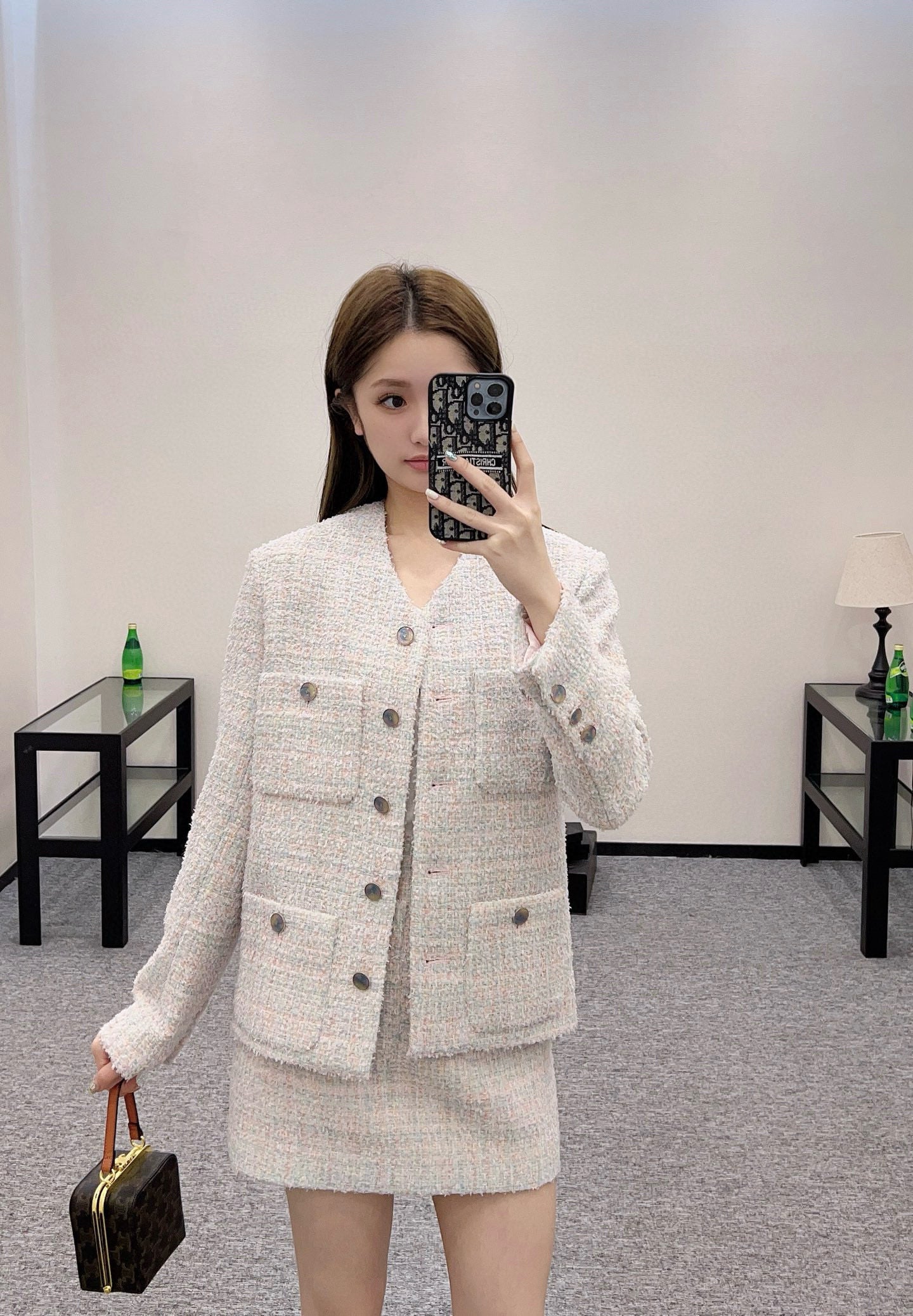 CH 25 new tweed dress jacket