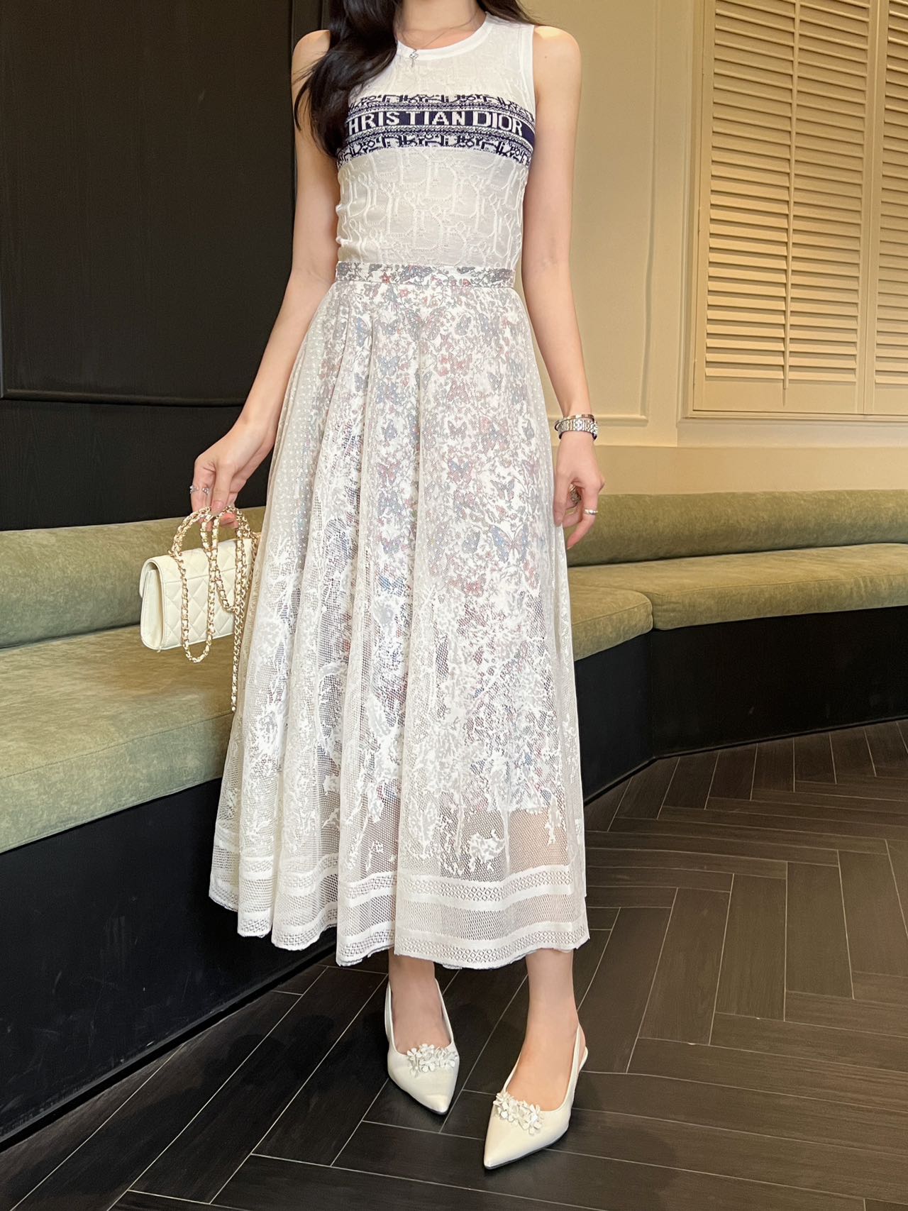 DO 25 new mesh skirt