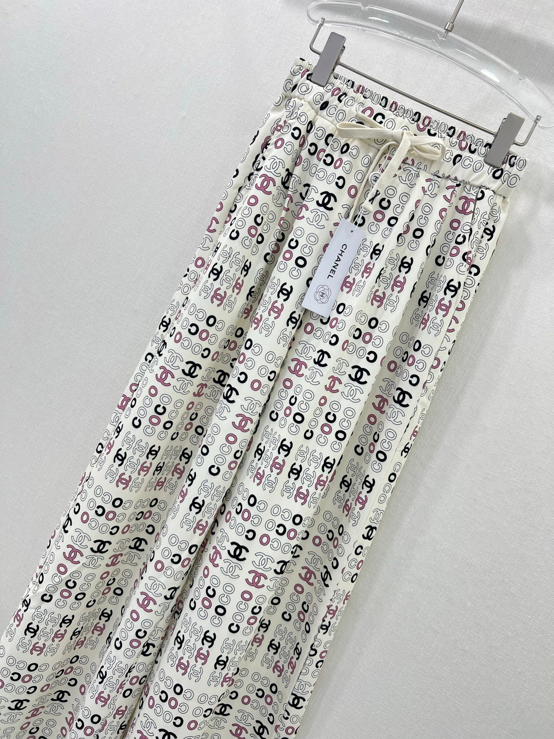 CH 25 new high waist elastic wide leg pants