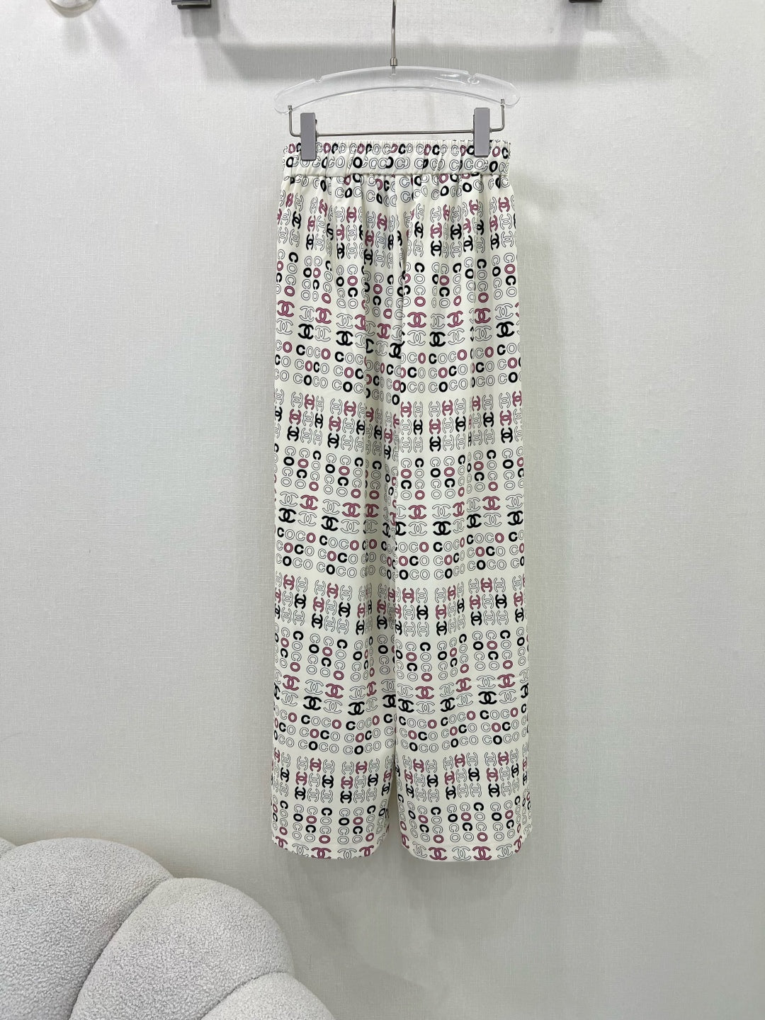 CH 25 new high waist elastic wide leg pants