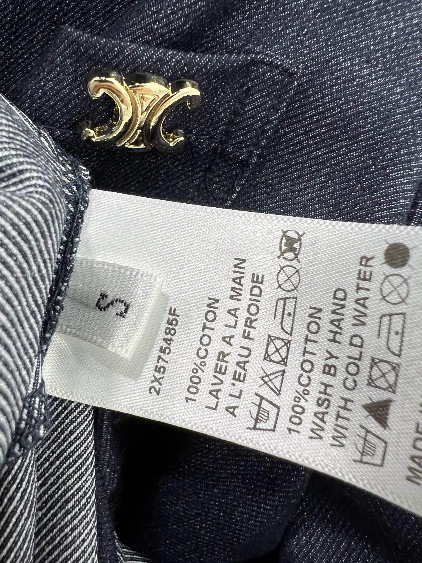 CE 25 new loose denim dress