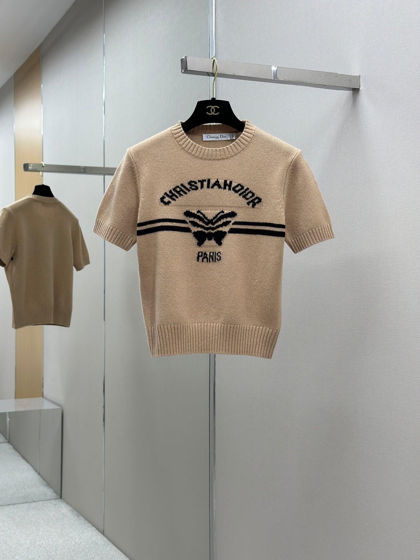 DO 25ss Wool Short-Sleeved Sweater