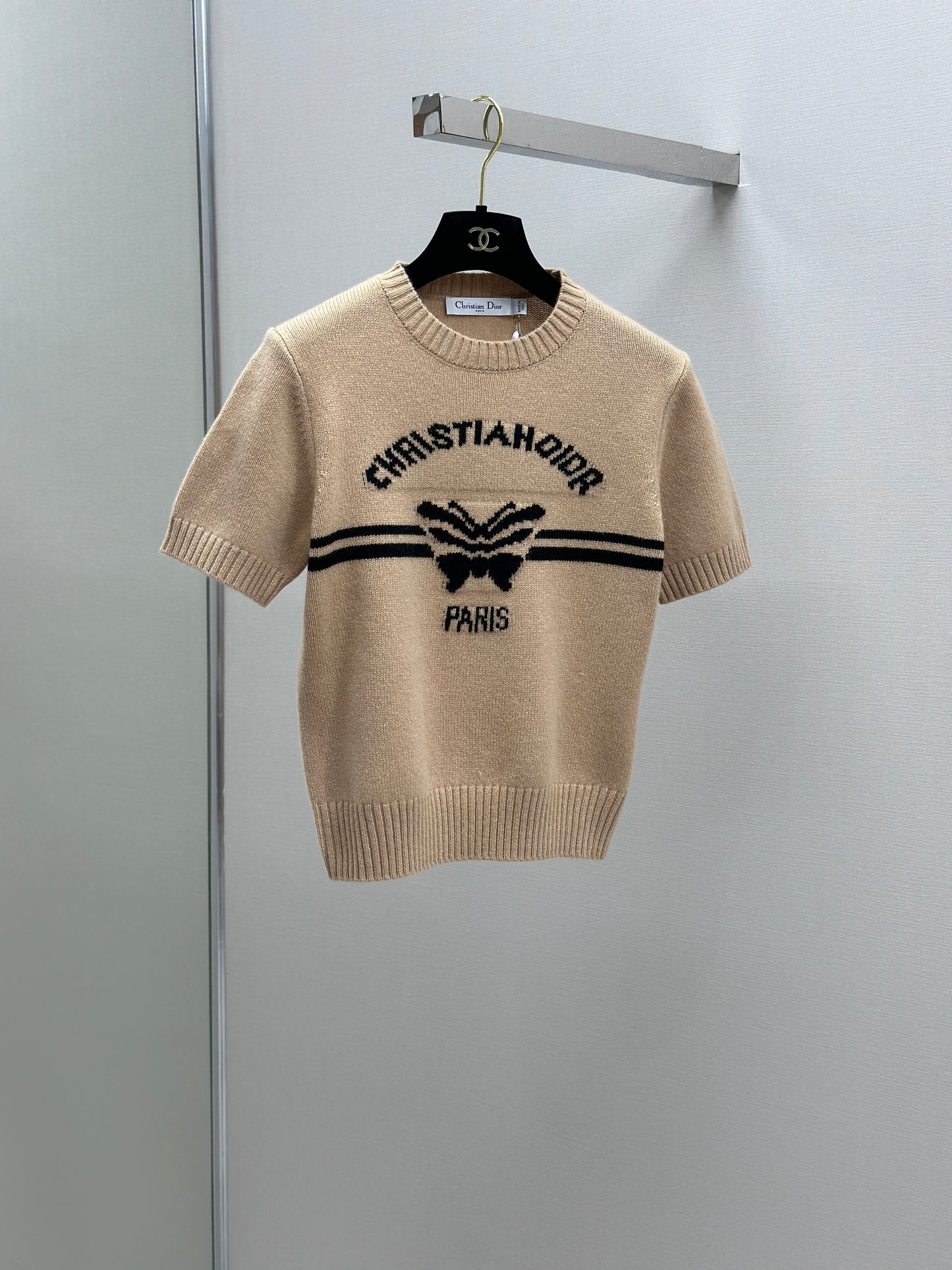 DO 25ss Wool Short-Sleeved Sweater