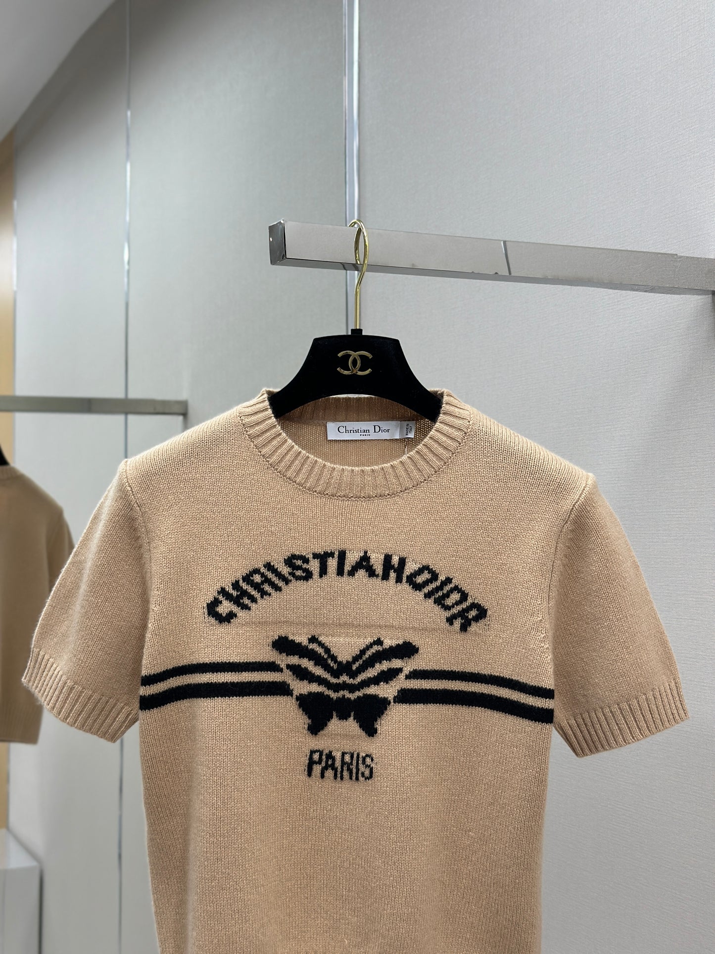 DO 25ss Wool Short-Sleeved Sweater