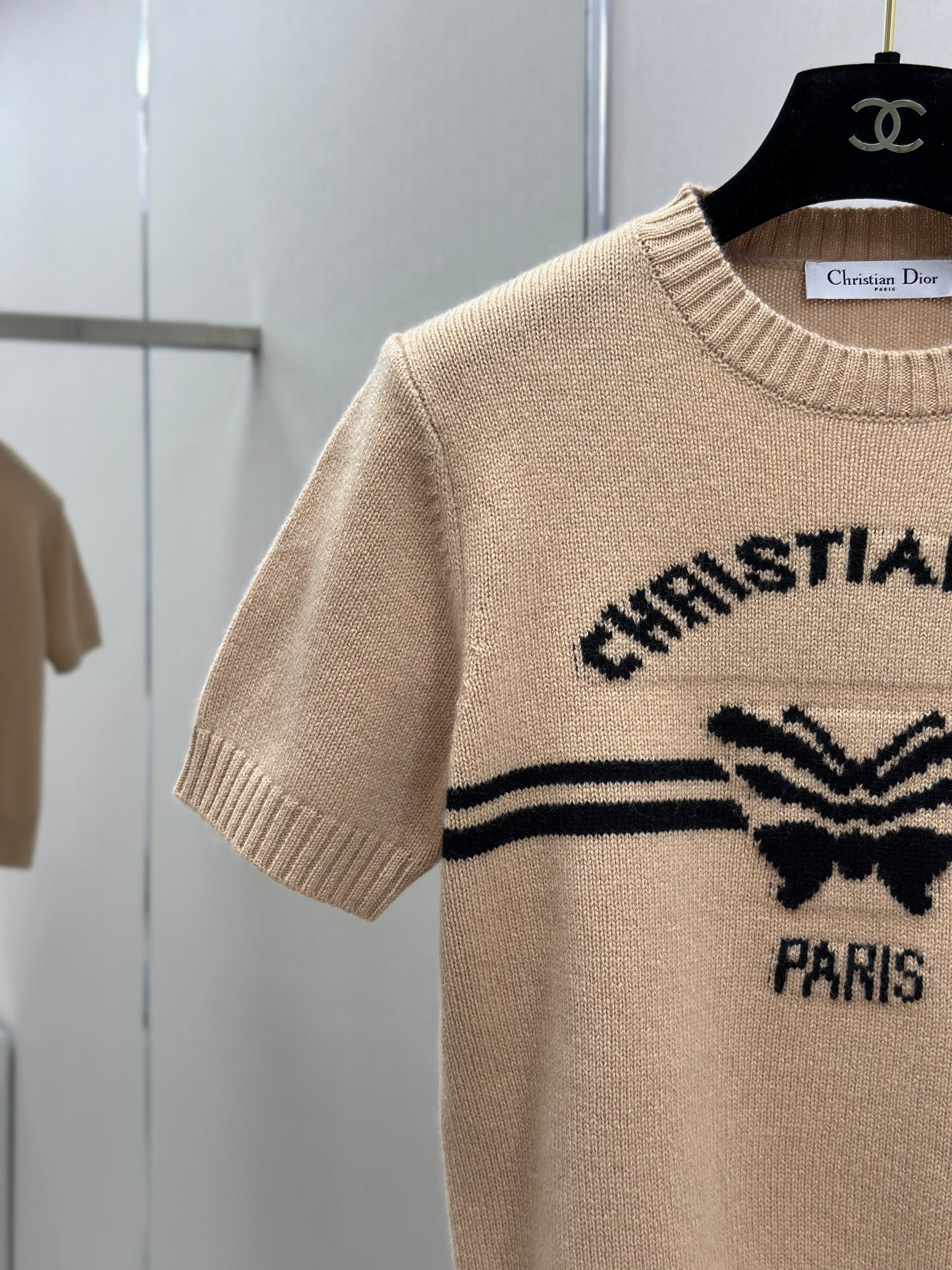 DO 25ss Wool Short-Sleeved Sweater