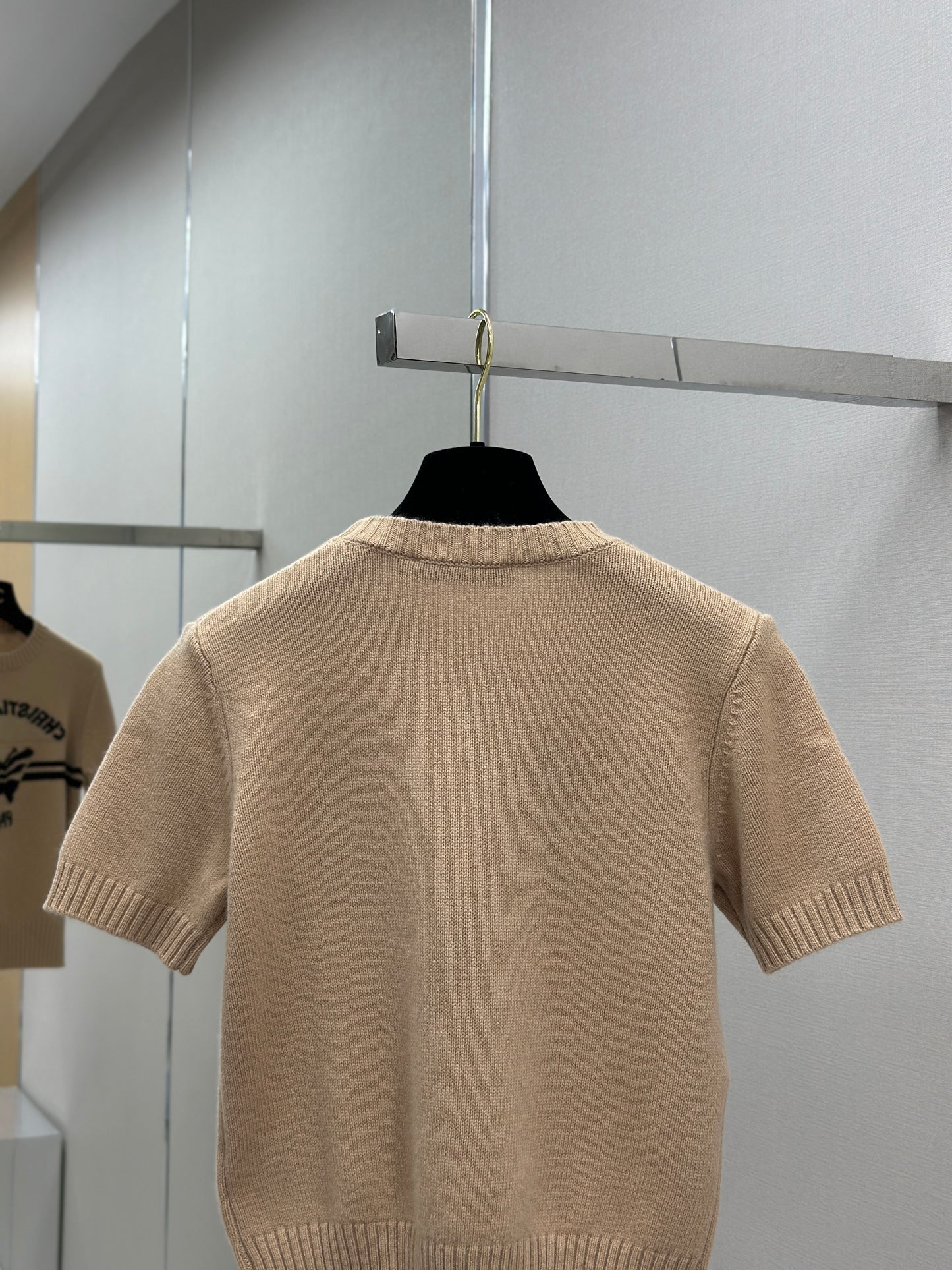 DO 25ss Wool Short-Sleeved Sweater