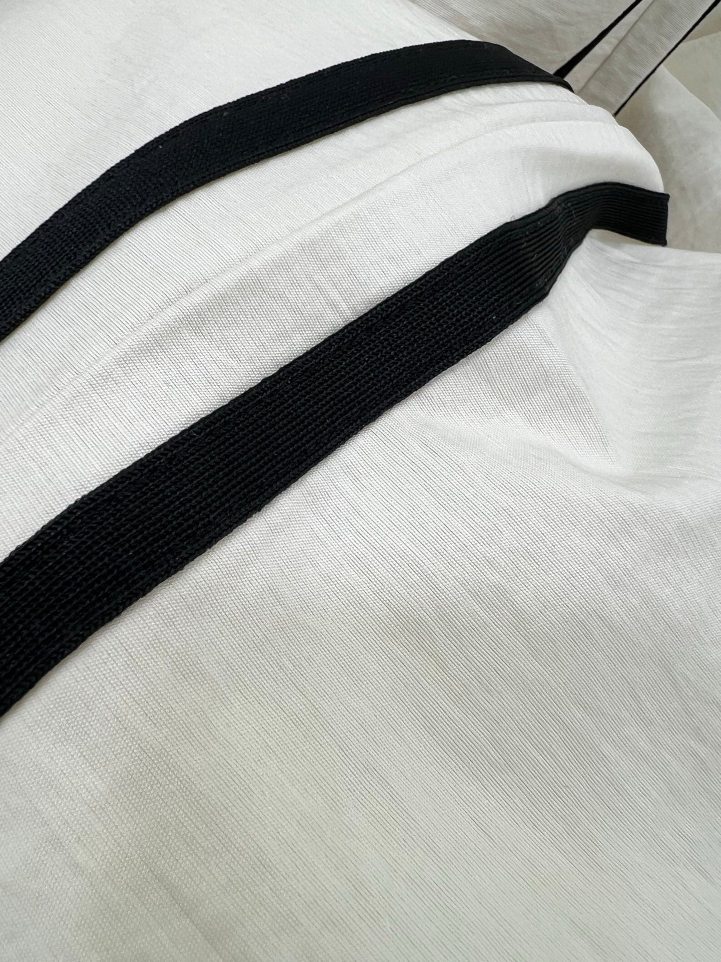 ALO 25 new contrast color ribbon trousers