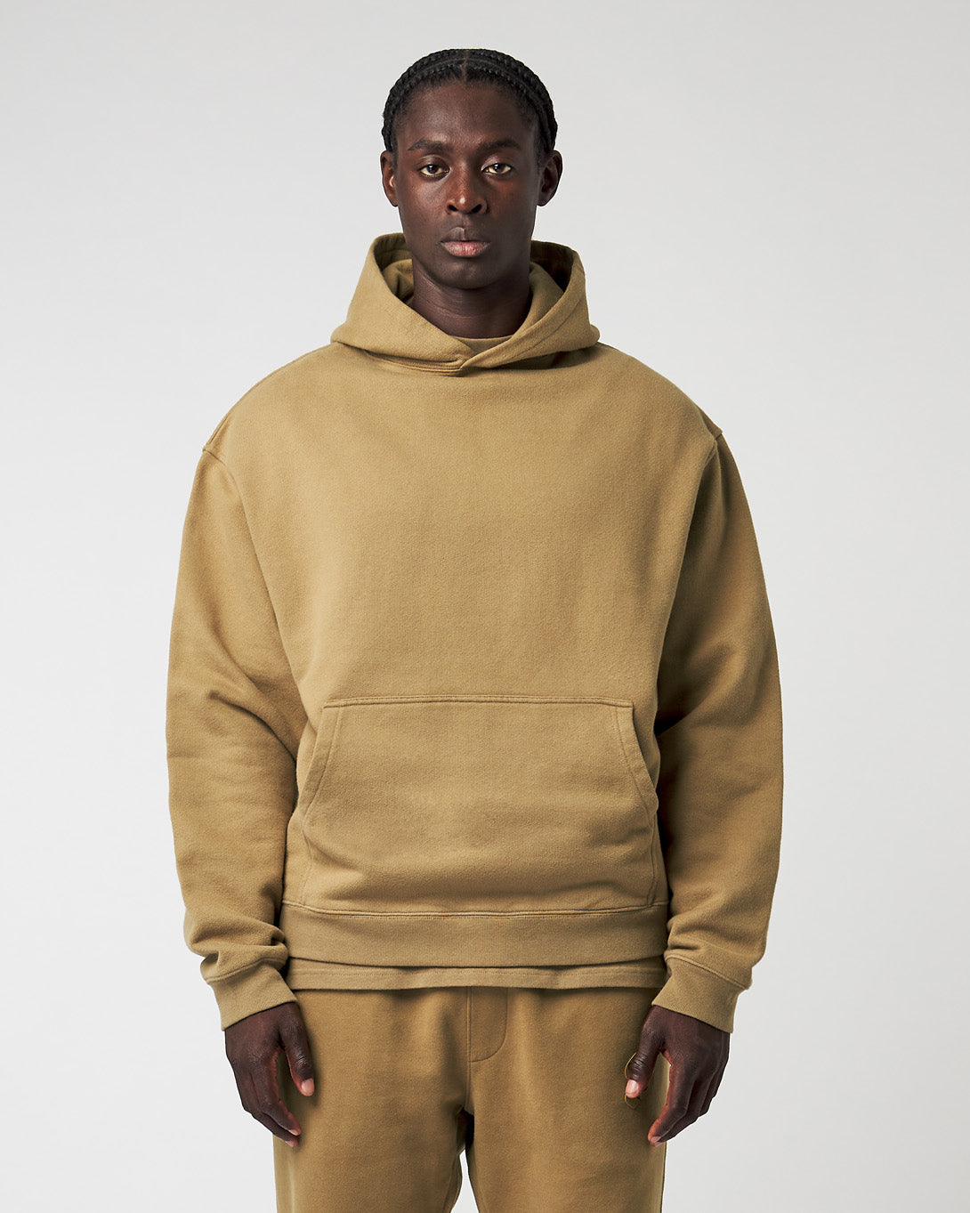 Heavy Tobacco Brown Basic Hoodie