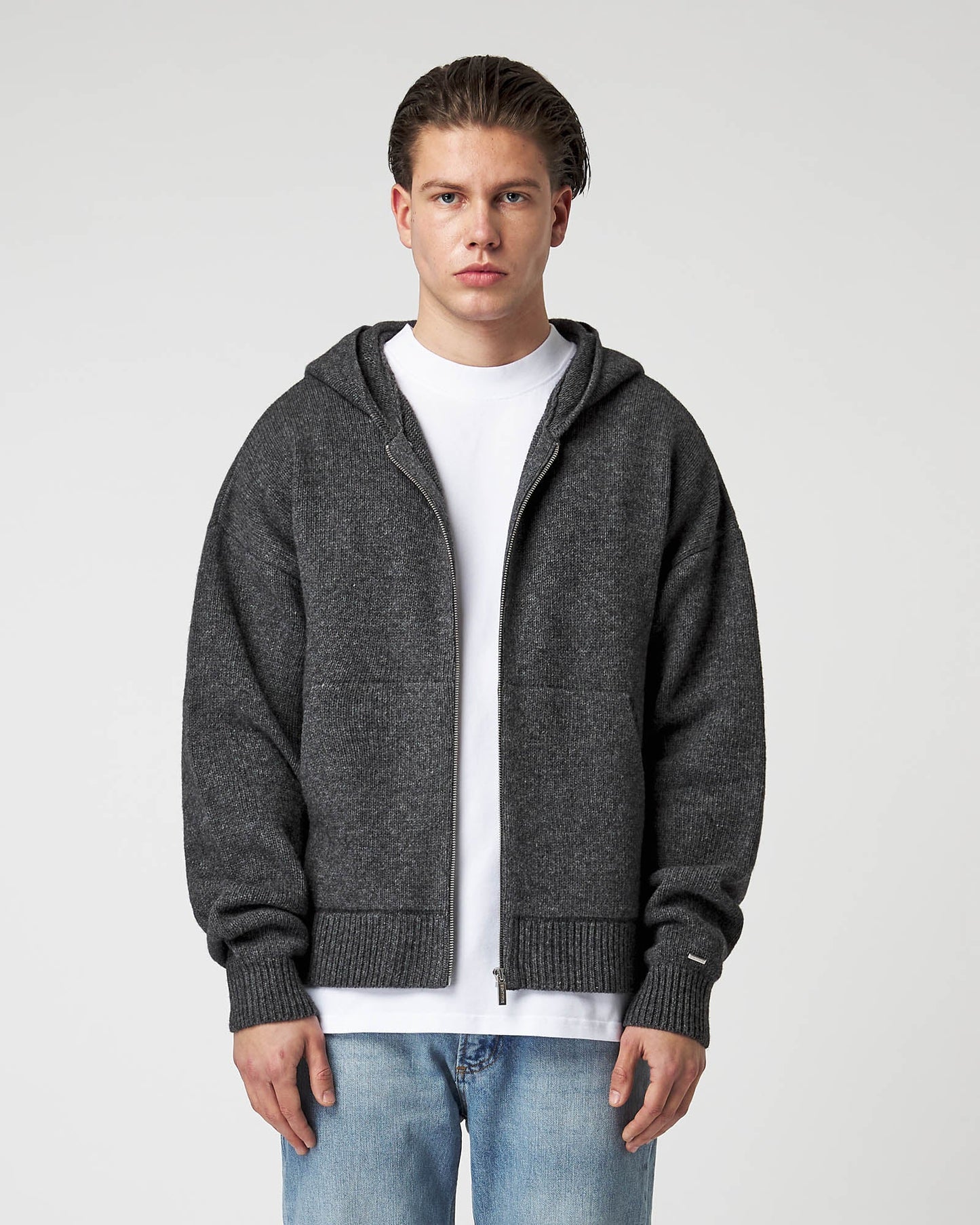 Captured Knit Zip Hoodie