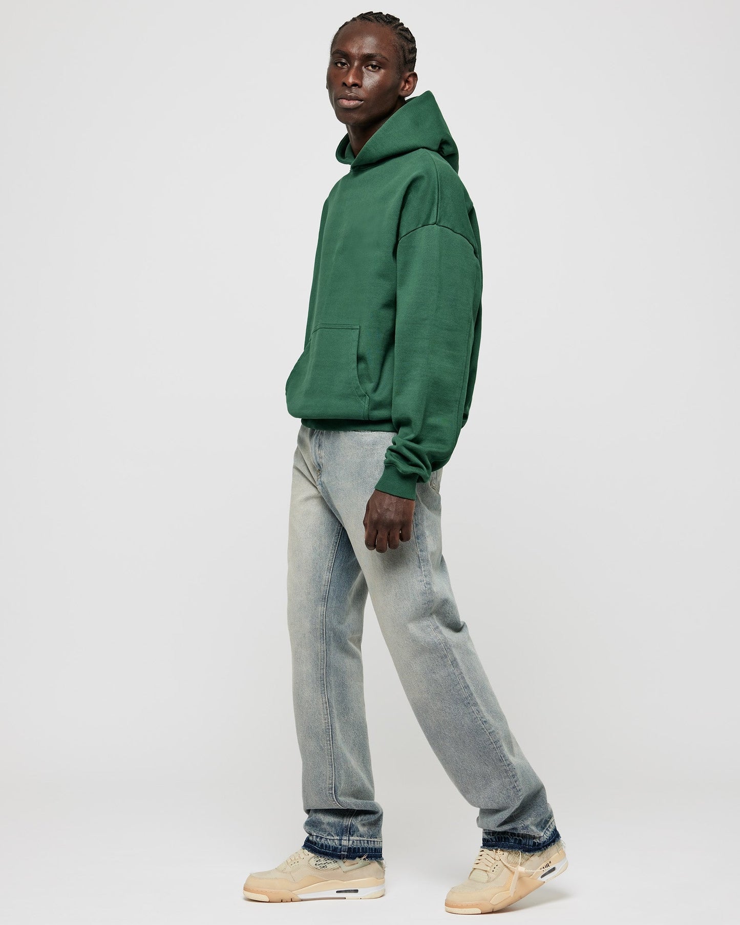 Heavy Hunter Green Hoodie