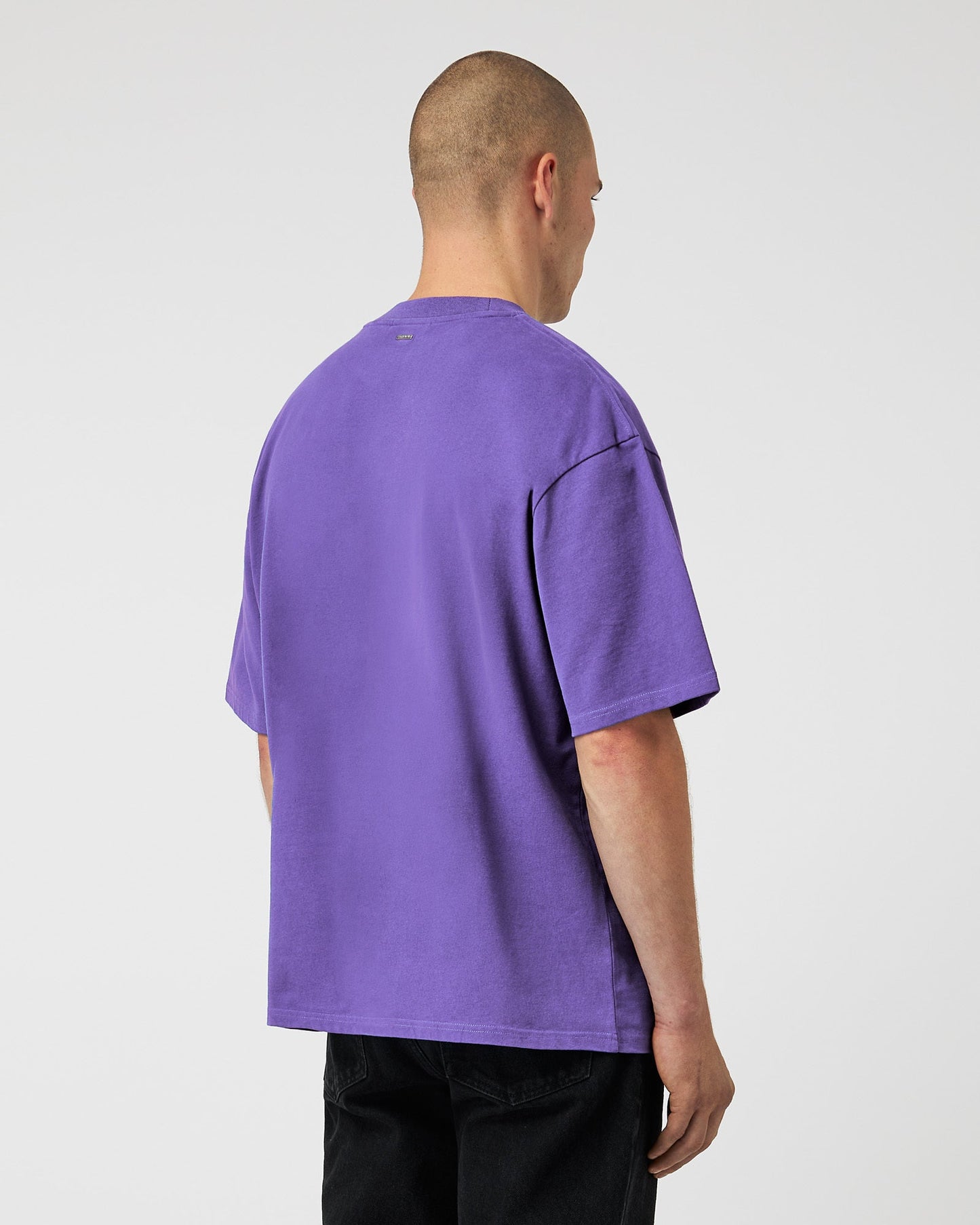 T-shirt basique violet