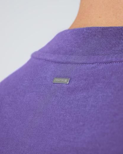 T-shirt basique violet