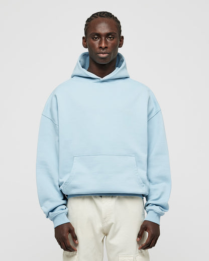 Heavy Babyblue Basic Hoodie