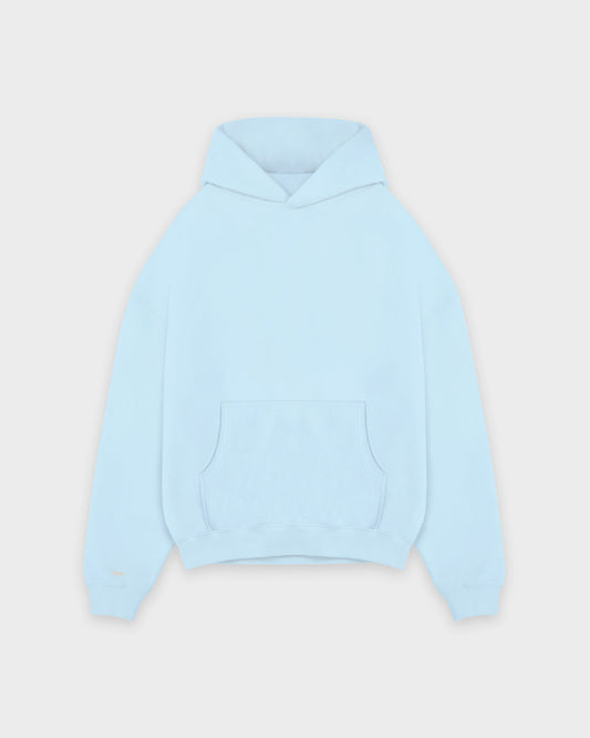 Heavy Babyblue Basic Hoodie