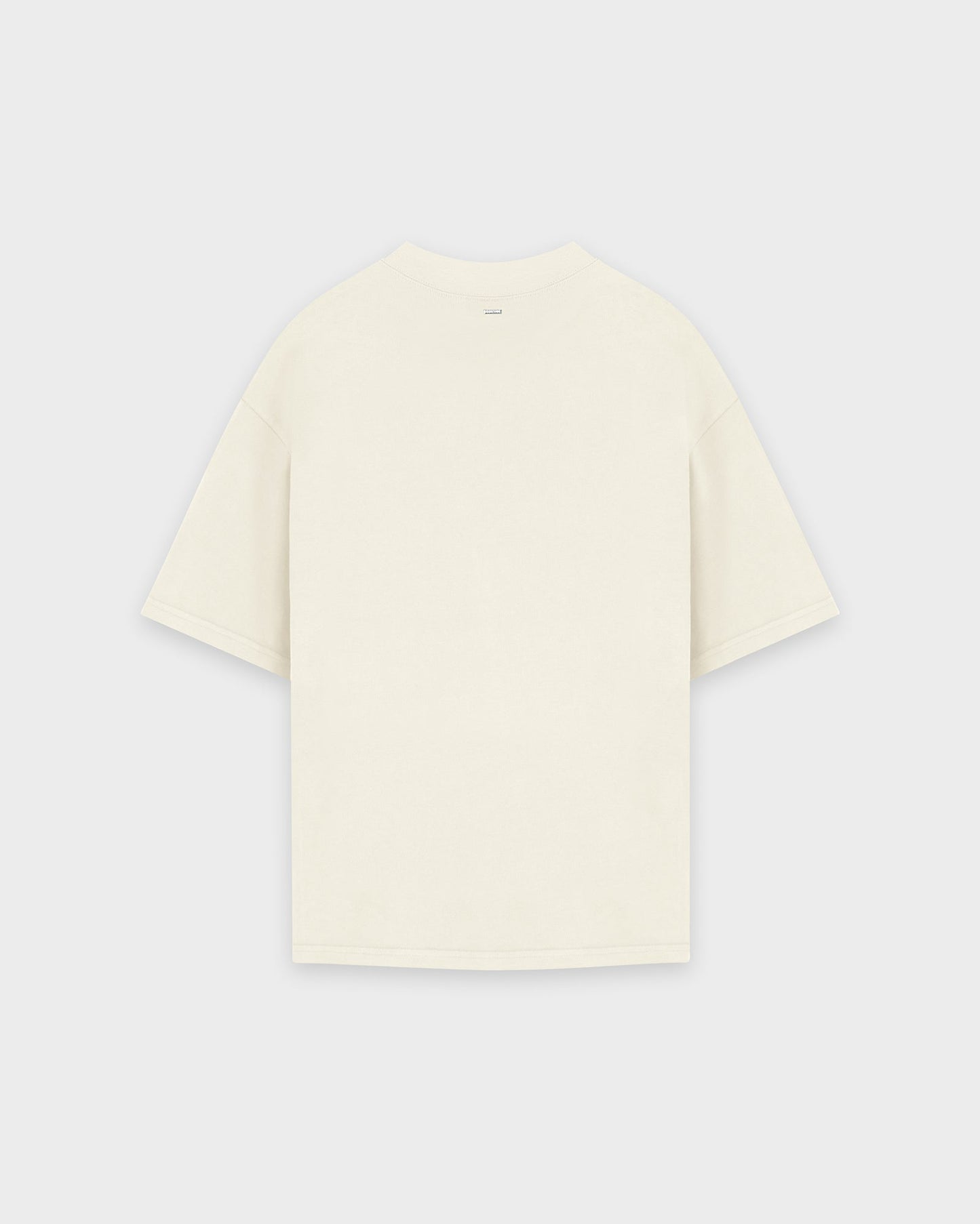 Schweres Sand-Basic-T-Shirt