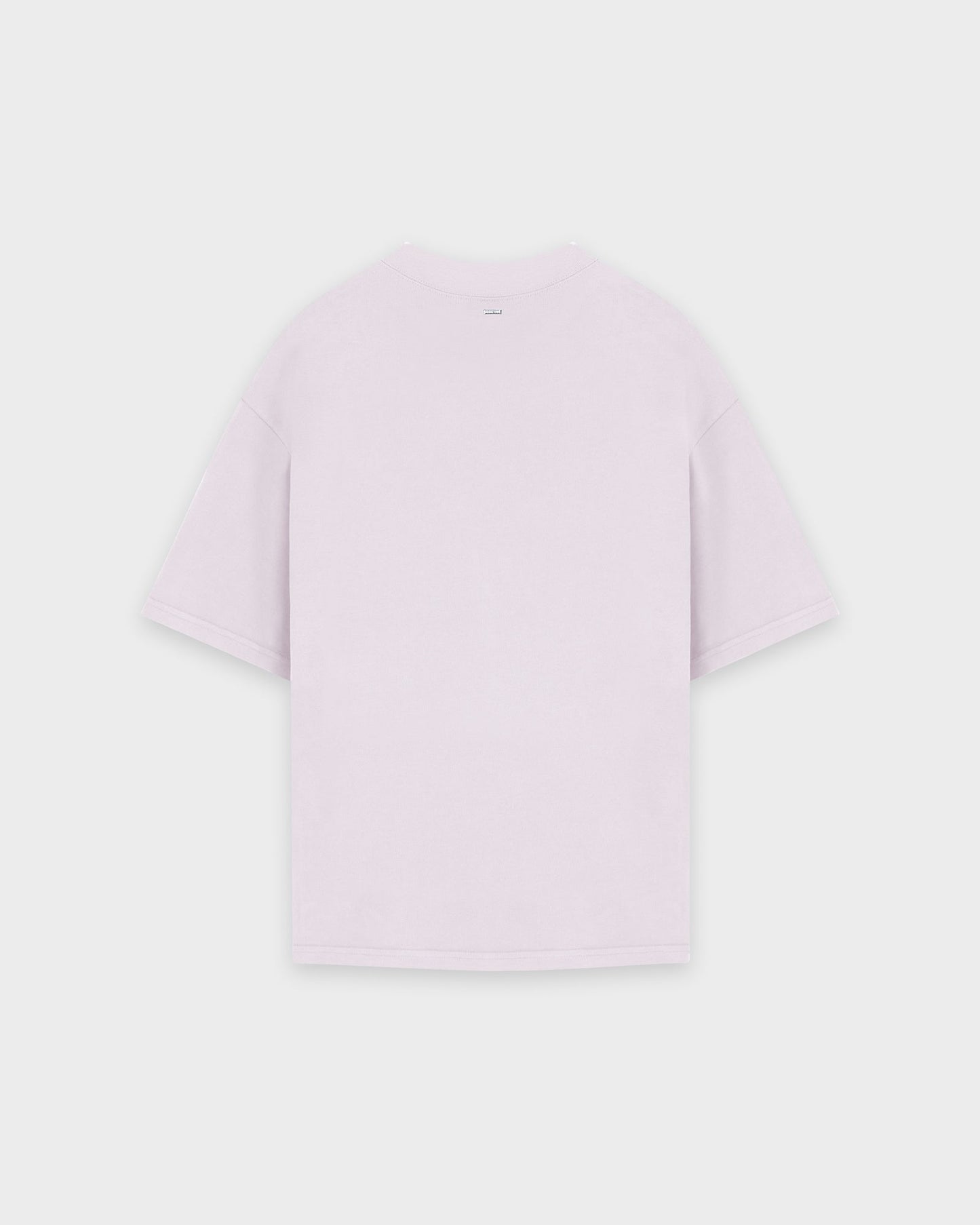 Schweres Lavendel-Basic-T-Shirt