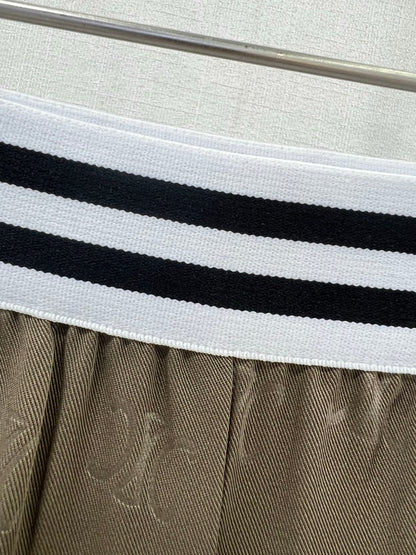 CE 25ss lettering print wide-leg pants