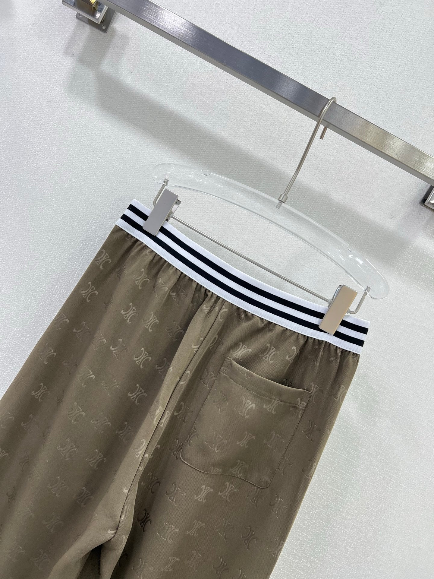 CE 25ss lettering print wide-leg pants