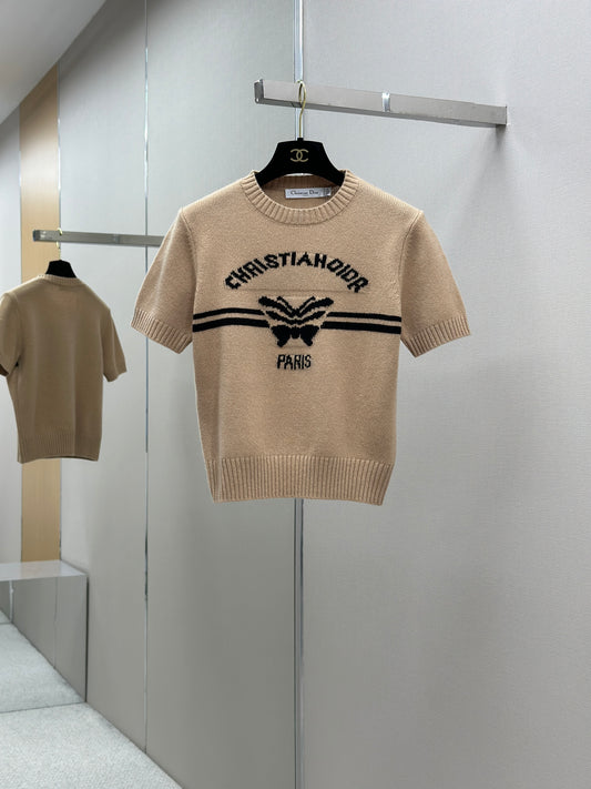 DO 25ss Wool Short-Sleeved Sweater