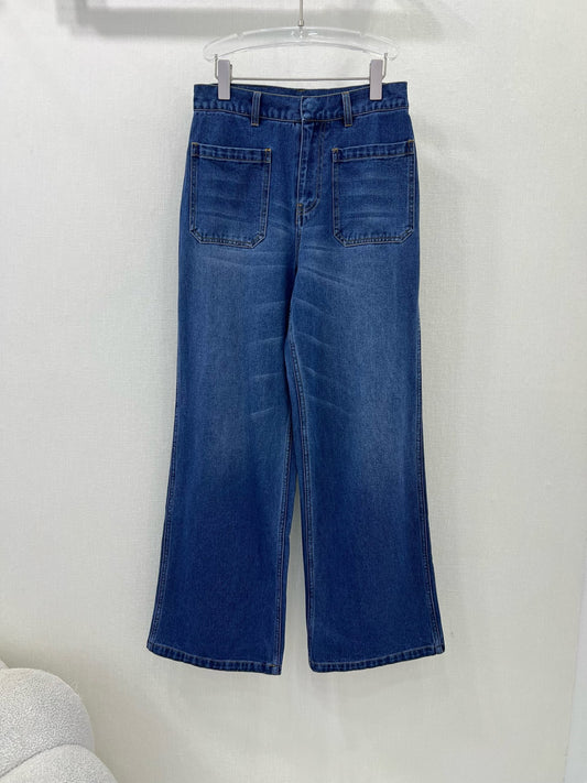 DO 25 concealed zipper jeans